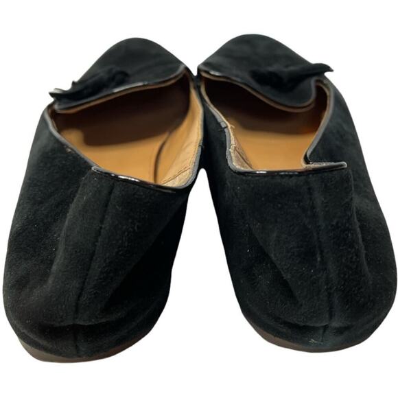 J. Crew Factory Black Suede Tassel Loafers - Size 9.5 - Picture 5 of 7